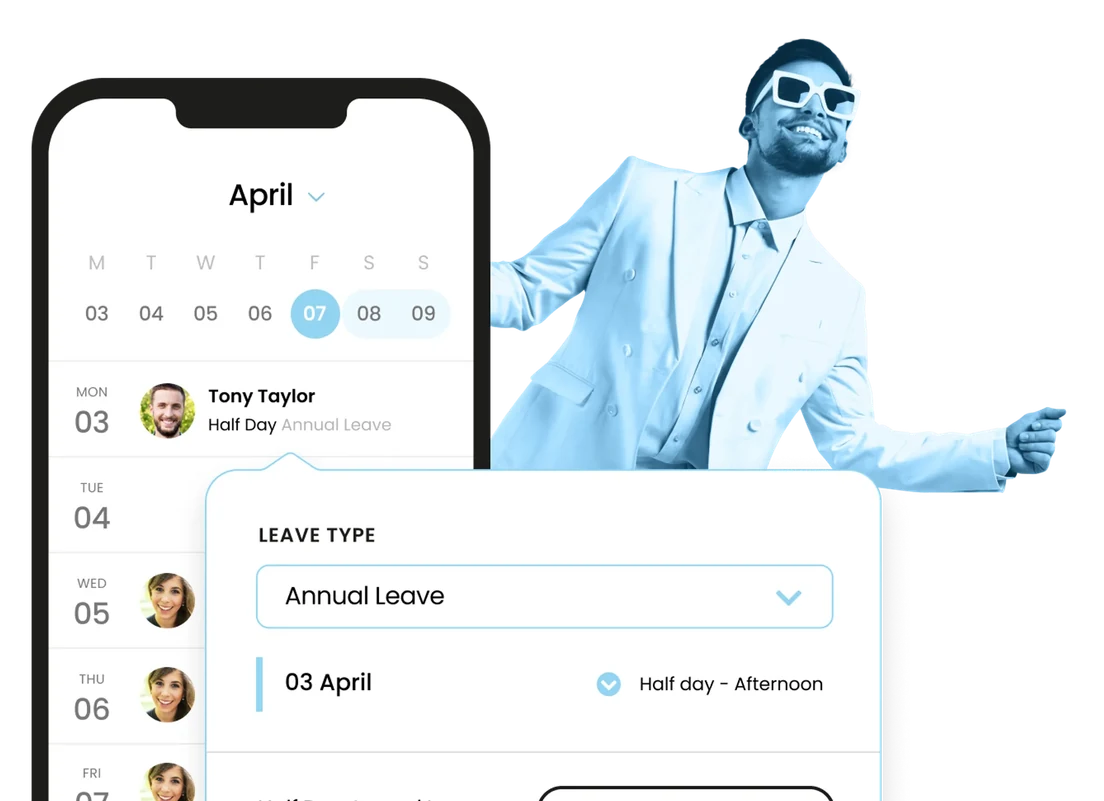 The Leave Dates app